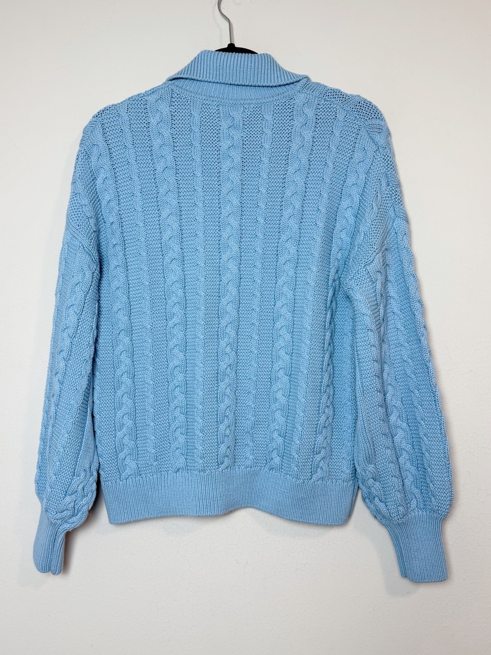 Boden Cable Knit Henley Sweater - Picture 10 of 11